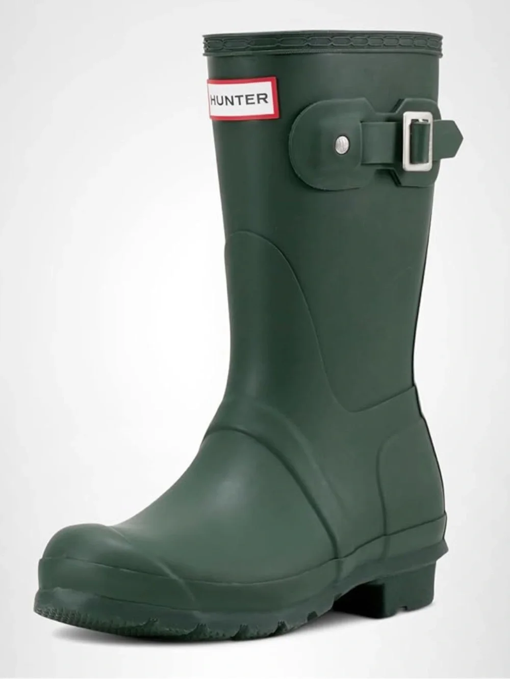 Hunter Women's Original Short Rain Boots in Forest Green